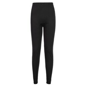 Portwest Womens/Ladies Base Layer Leggings / Black